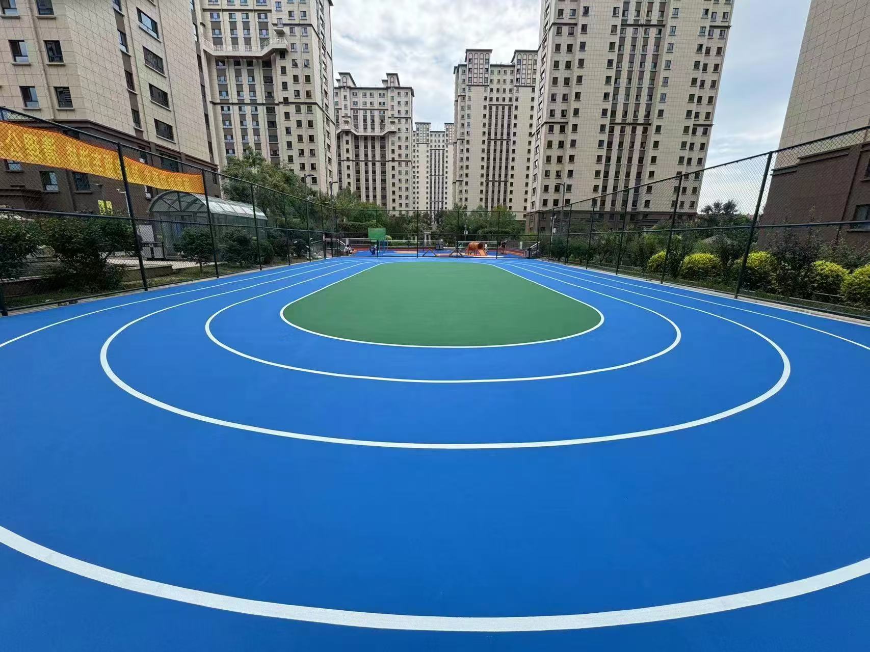 铜川市学校塑胶跑道硅PU - 方案